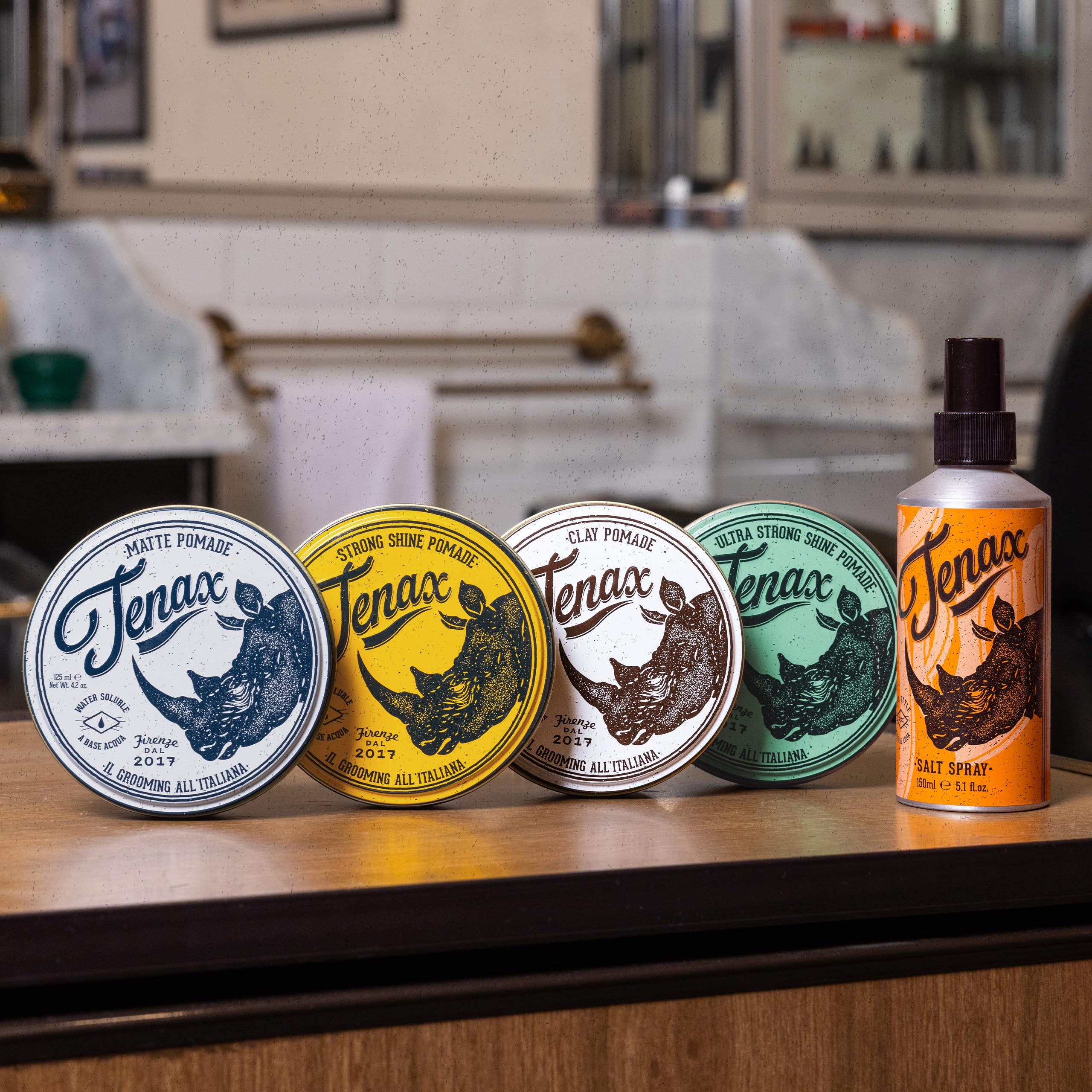 Tenax Matte Pomade 125ml - Strong, Long-Lasting Hold Water-Based Hair Wax for Men 5