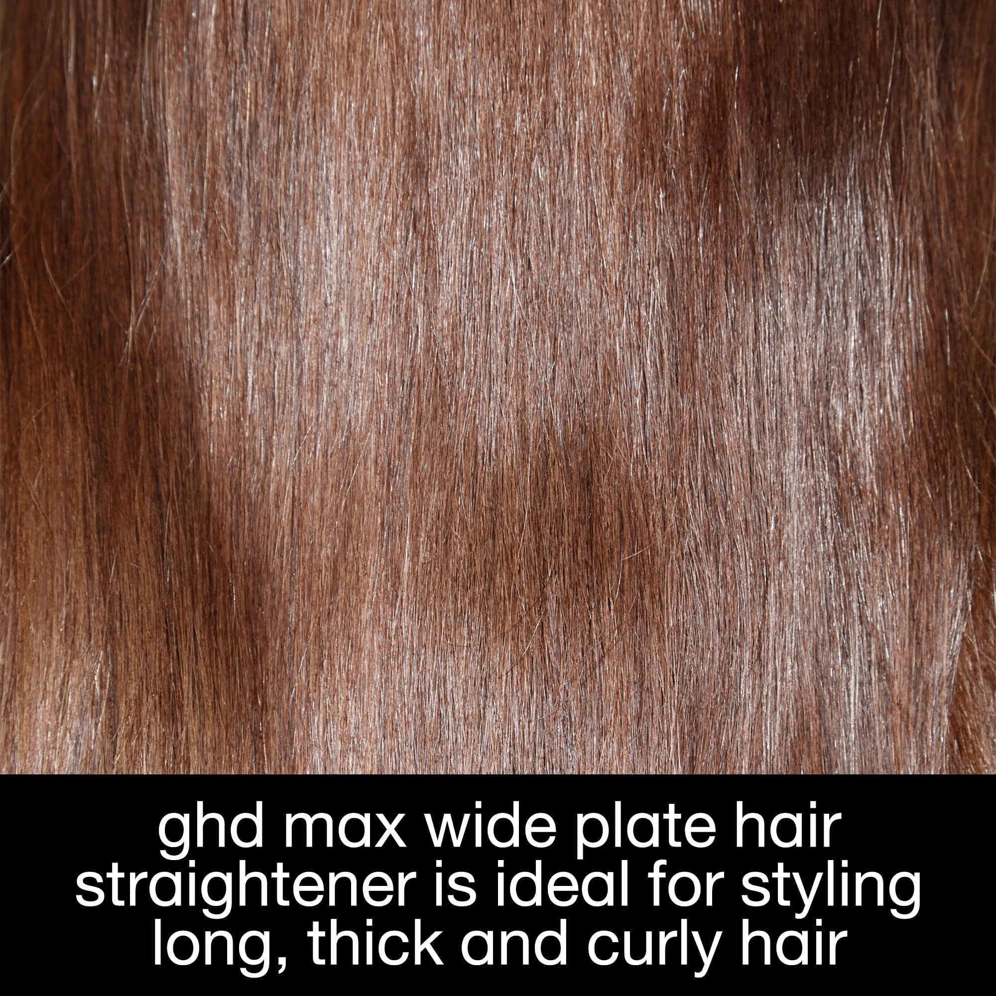 ghd Max Wide Plate Hair Straightener & Styler in Black 6