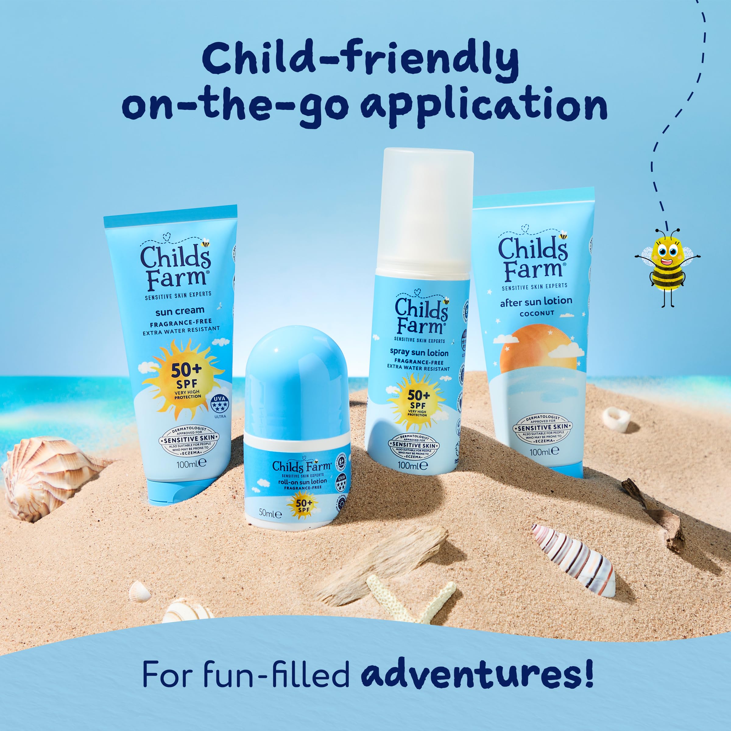 Childs Farm Kids & Baby After Sun Lotion with Coconut - Soothing & Moisturizing 6