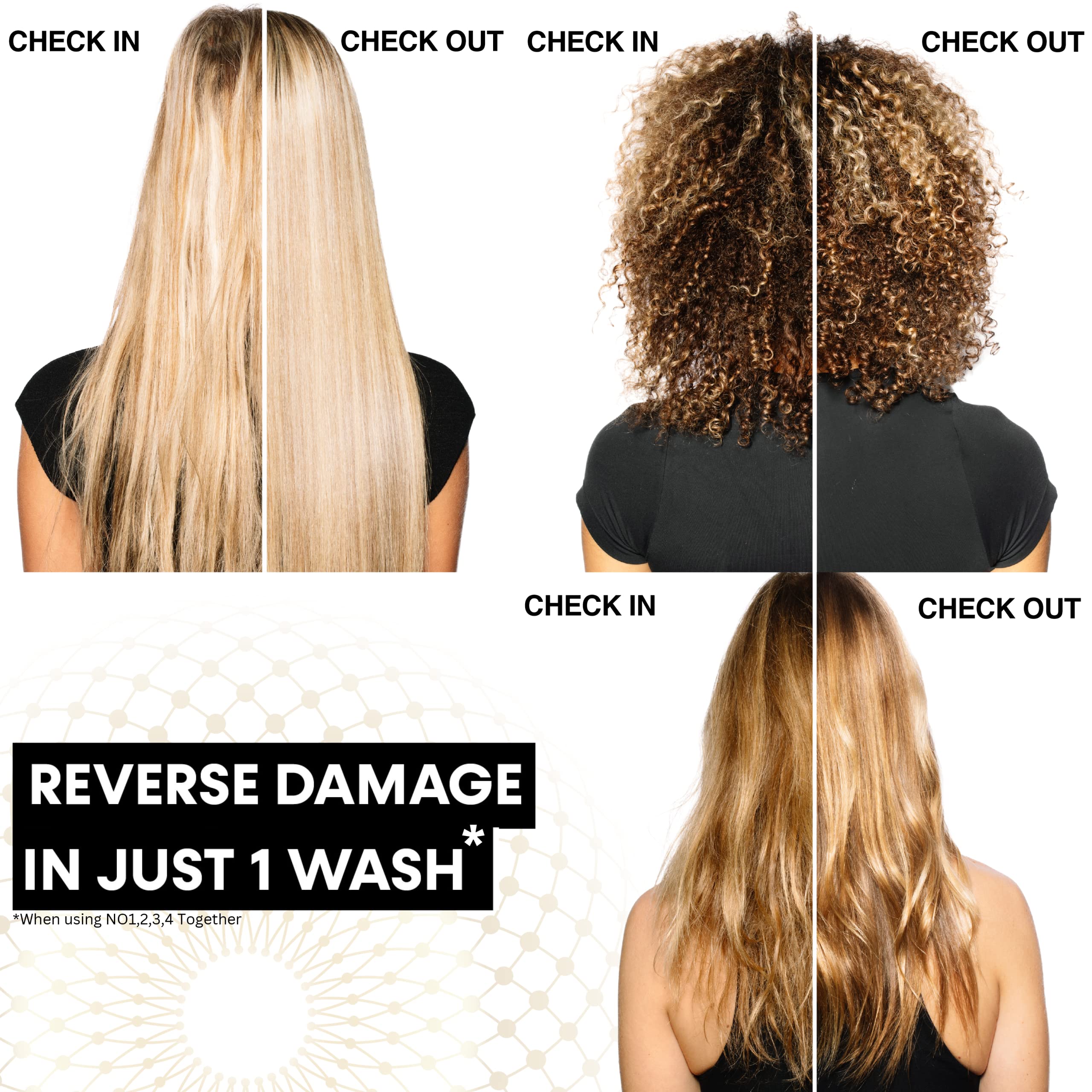 PROVOKE Blonde Rehab N0'4 Smooth and DeFrizz Bond Repair Hair Serum 100 ml 3