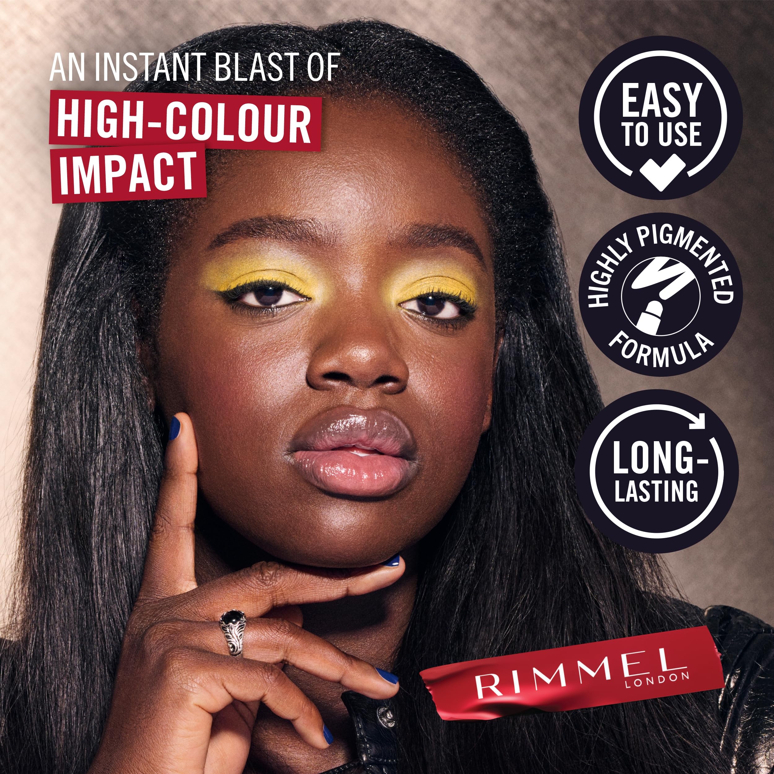 Rimmel Wonder'Last Shadow Stick, 010 Strawberry Milkshake - Ultra-Creamy, Smudgeproof Eyeshadow 3