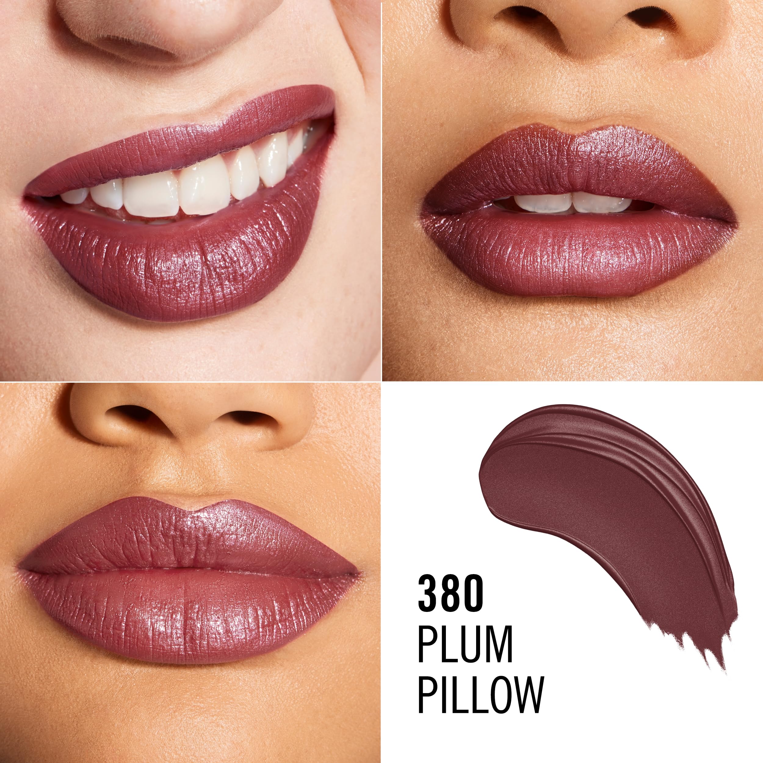 Rimmel Lasting Finish Lipstick 380 Plum Pillow - Creamy Satin Finish