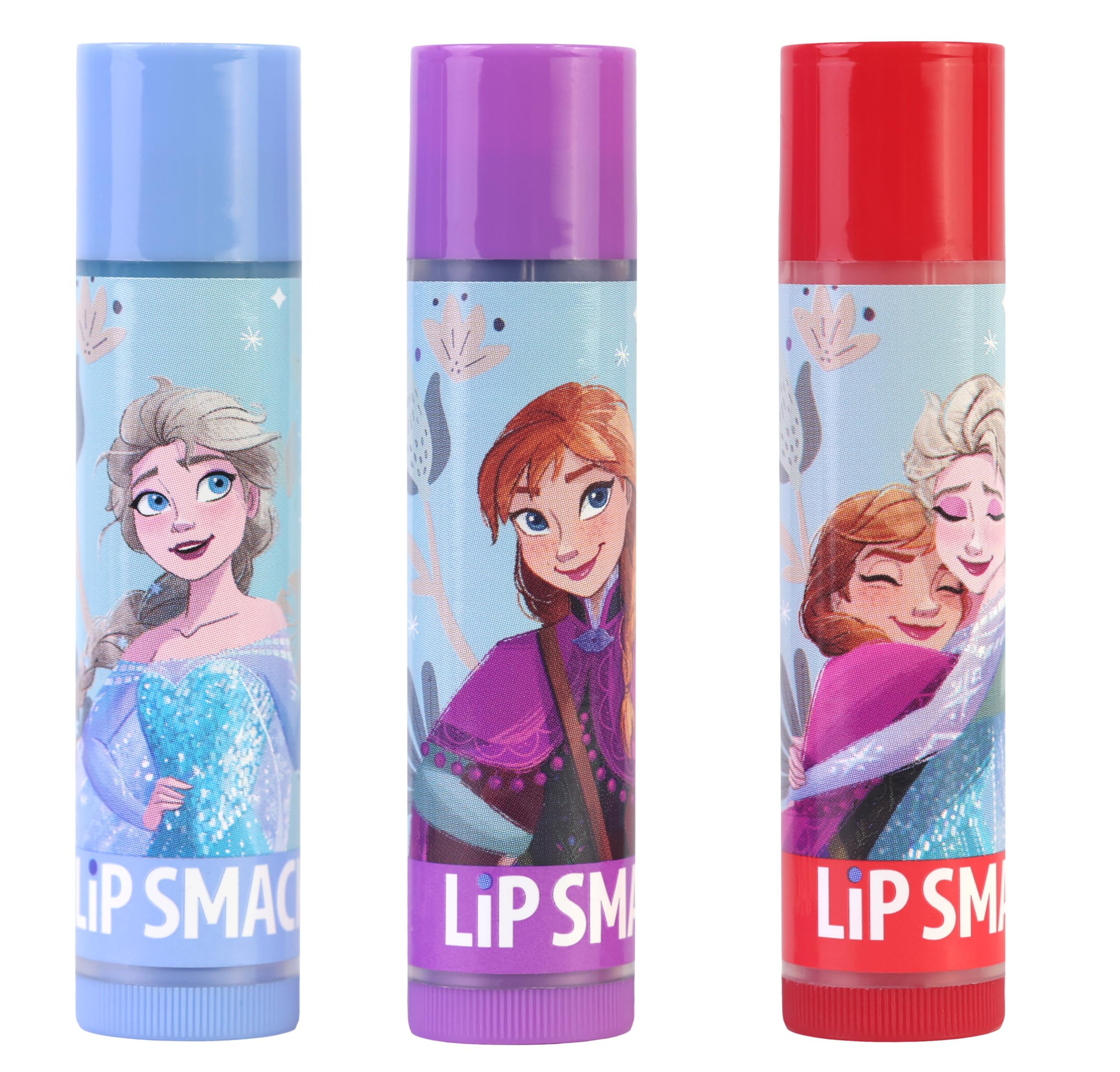 Lip Smacker Frozen, Herzförmiges Dosen-Set, 3-teiliges Lippenbalsam-Set im Frozen-Design für Mädchen, Geschenk-Edition 2025 5