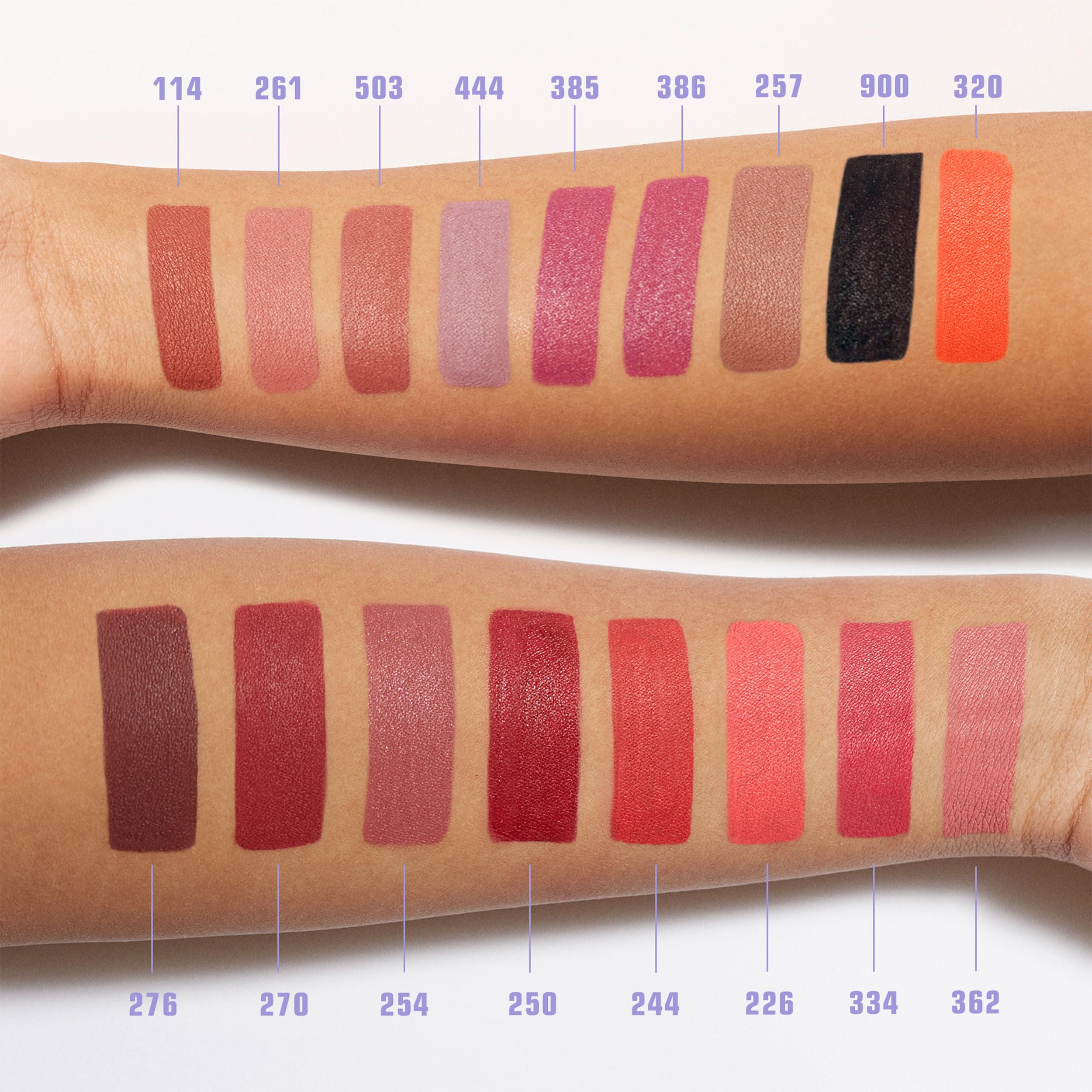 3INA The Longwear Lipstick 900 - Black Matte Liquid Lipstick - 12H Wear 4