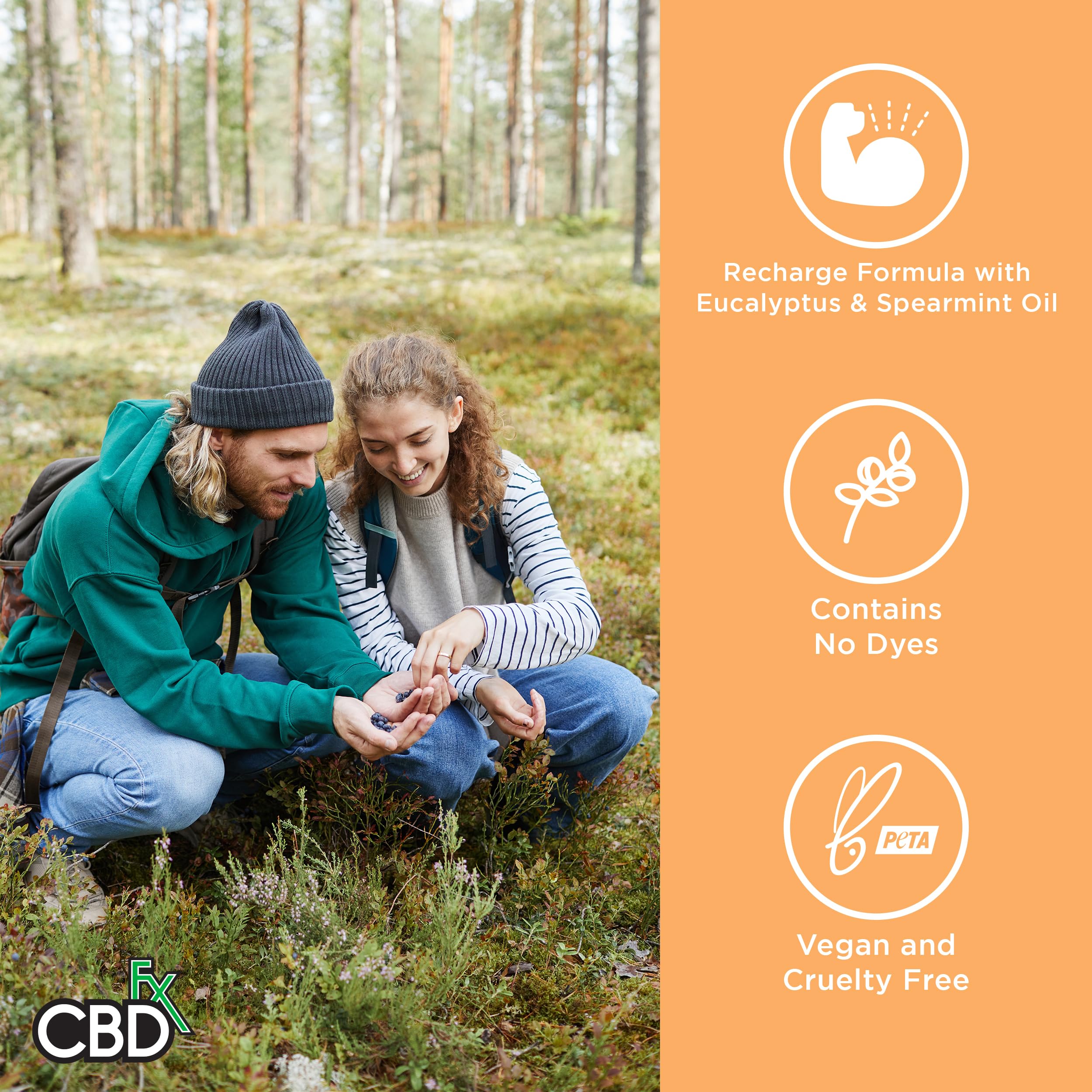 CBDfx Hochdosierte 200mg CBD Feuchtigkeitsspendende Badebombe - Mango &amp; Sheabutter 6
