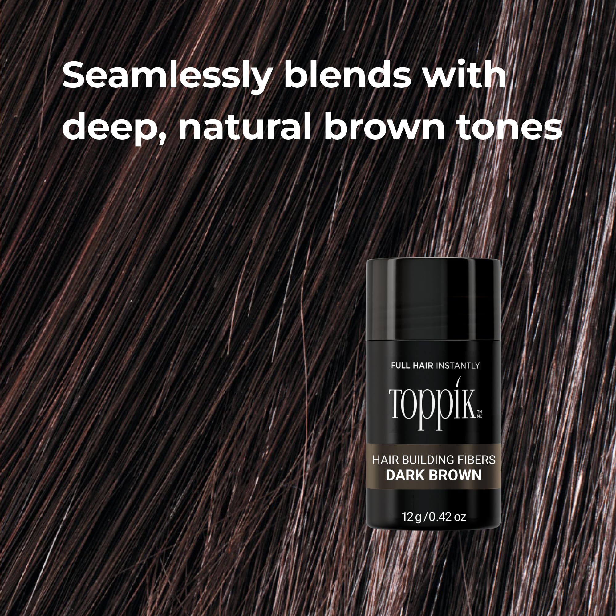 TOPPIK Hair Building Fibres Powder for Thicker-looking Hairline and Crown 6
