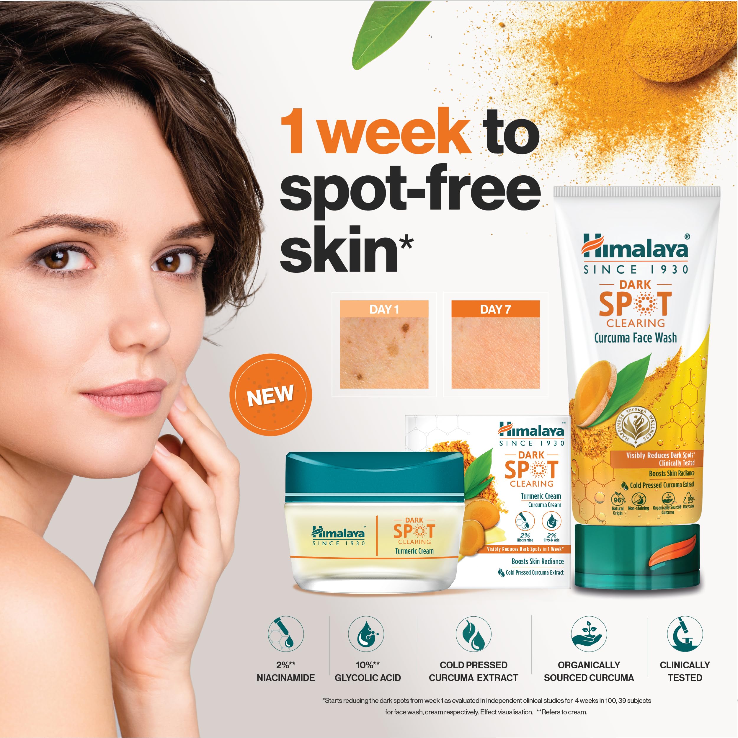 Himalaya Dark Spot Clearing Curcuma Gesichtswaschgel, 150 ml – für strahlende Haut und sichtbar reduzierte Pigmentflecken 5