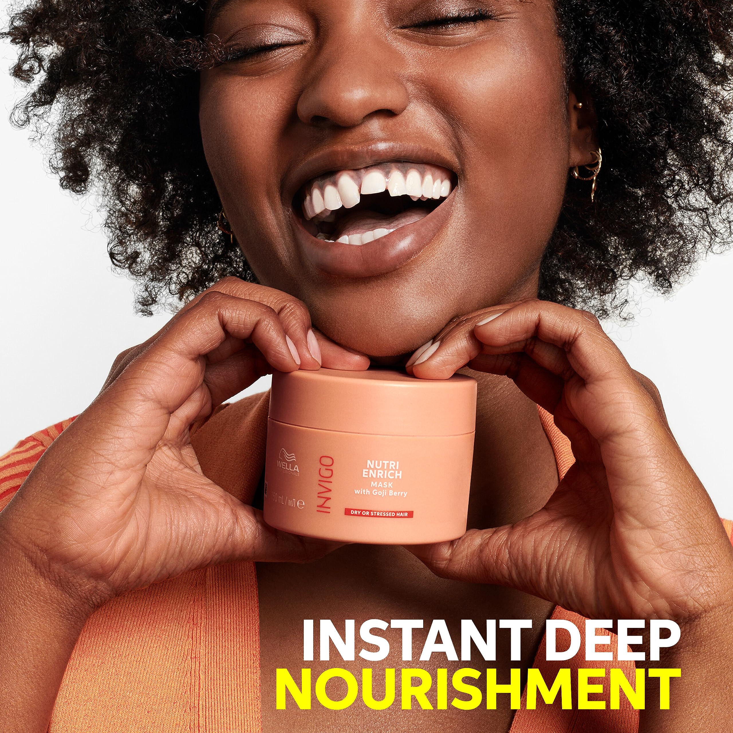 Wella Professionals Invigo Nutri Enrich Deep Nourishing Mask - Instant Deep Treatment 4