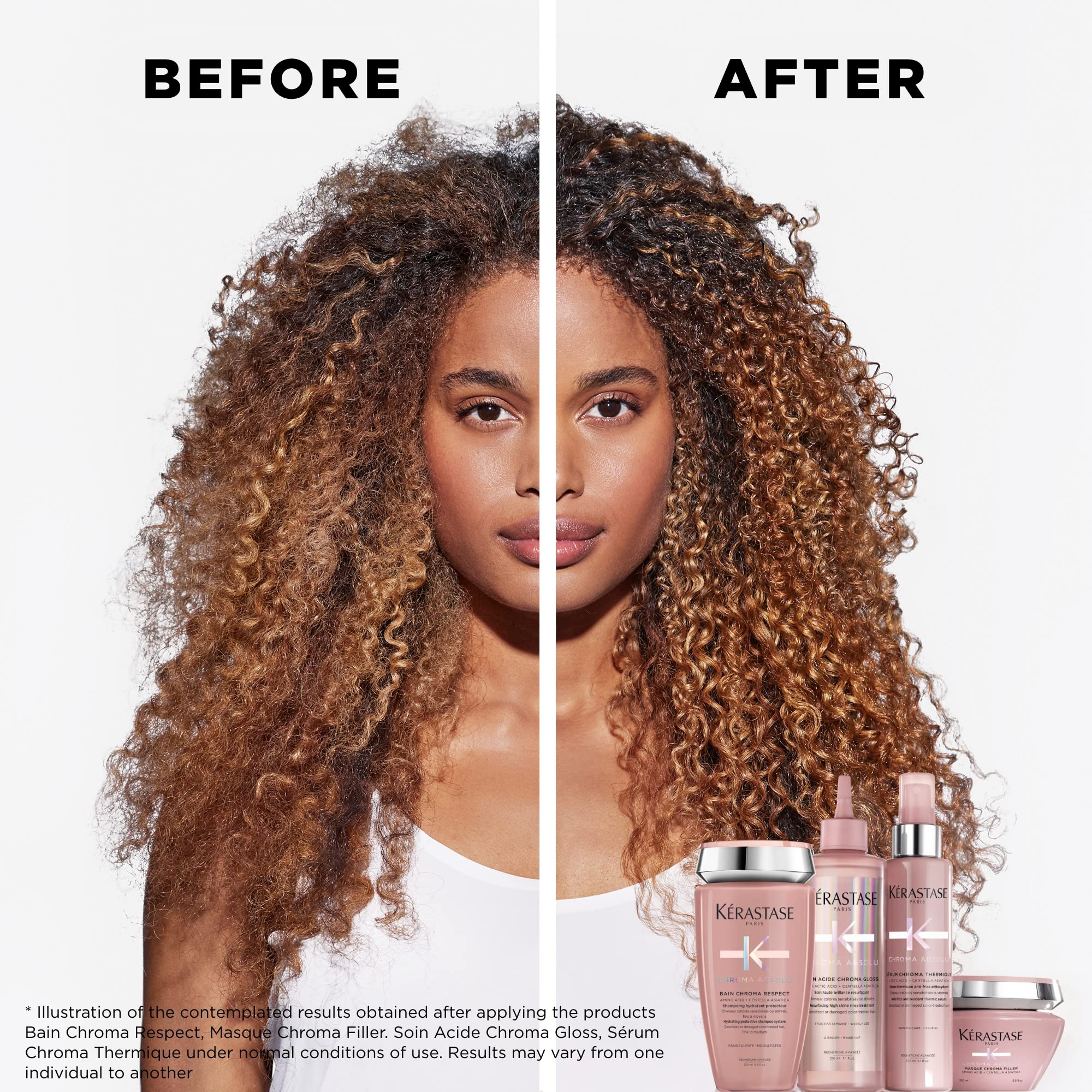 Kérastase Chroma Absolu, stärkender und stärkender Conditioner, für Sensit 3
