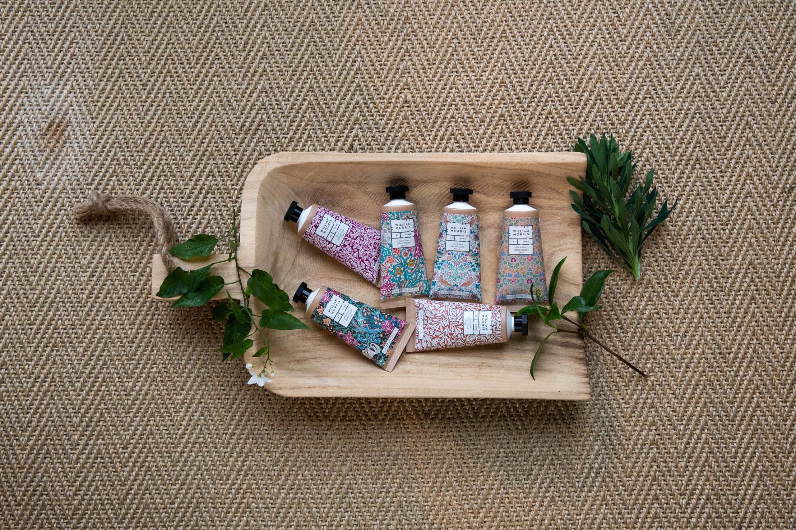 William Morris At Home Strawberry Thief Hand Cream 50ml with Shea Butter & Aloe