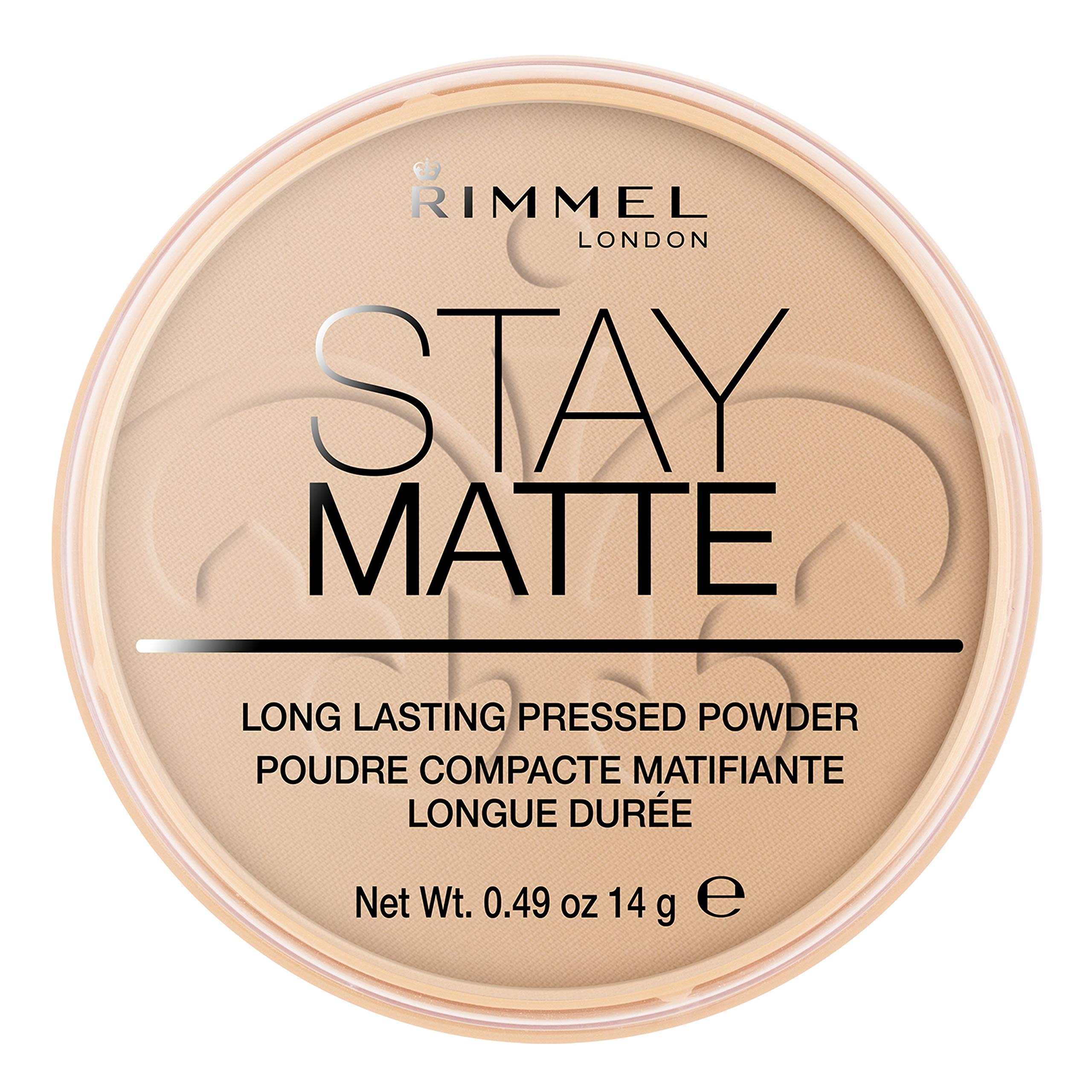 Rimmel London Stay Matte Pressed Powder, Shade 4 Sandstorm, 14g