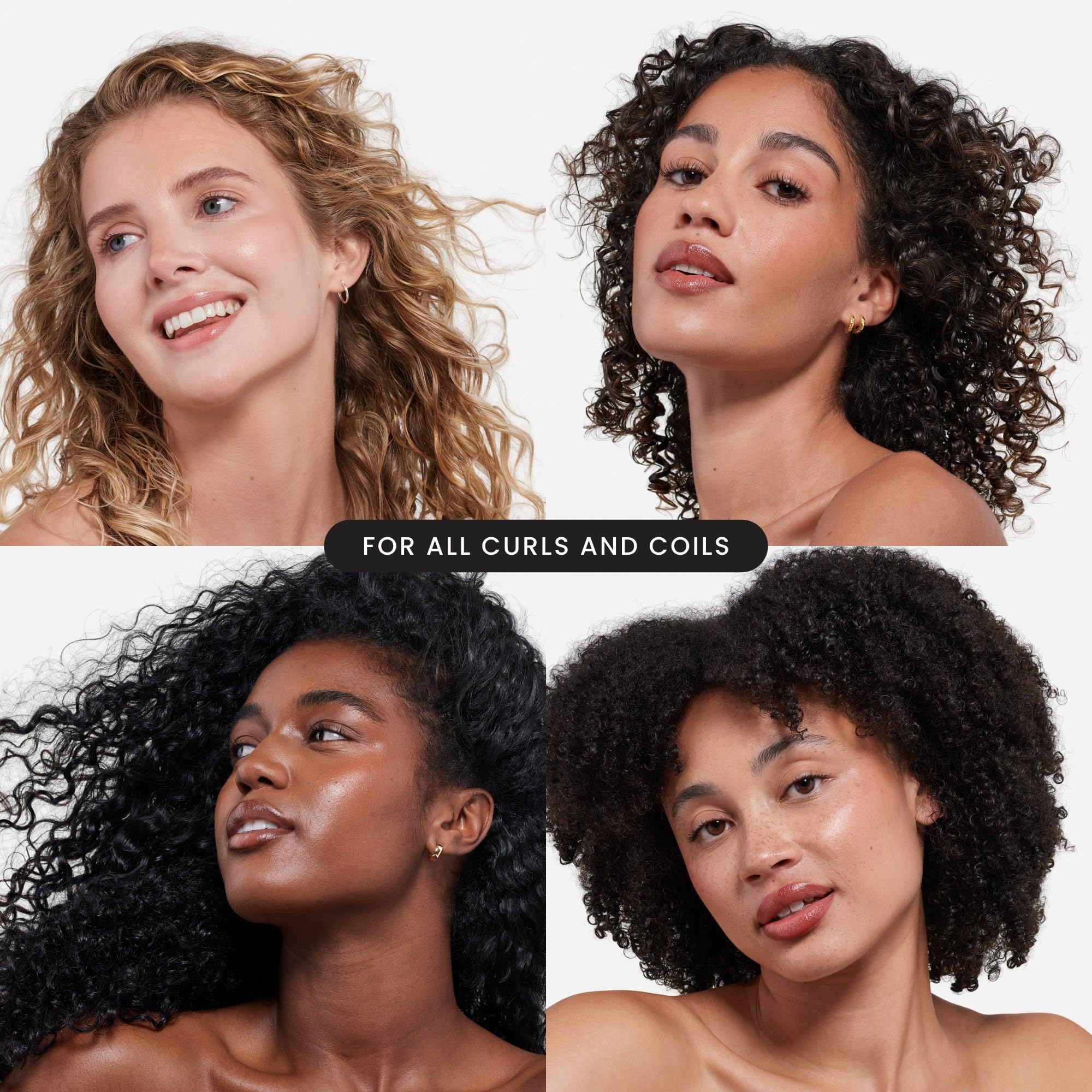 Tangle Teezer Naturally Curly Ultimate Detangler Hairbrush for 3C-4C Curls & Coils 3