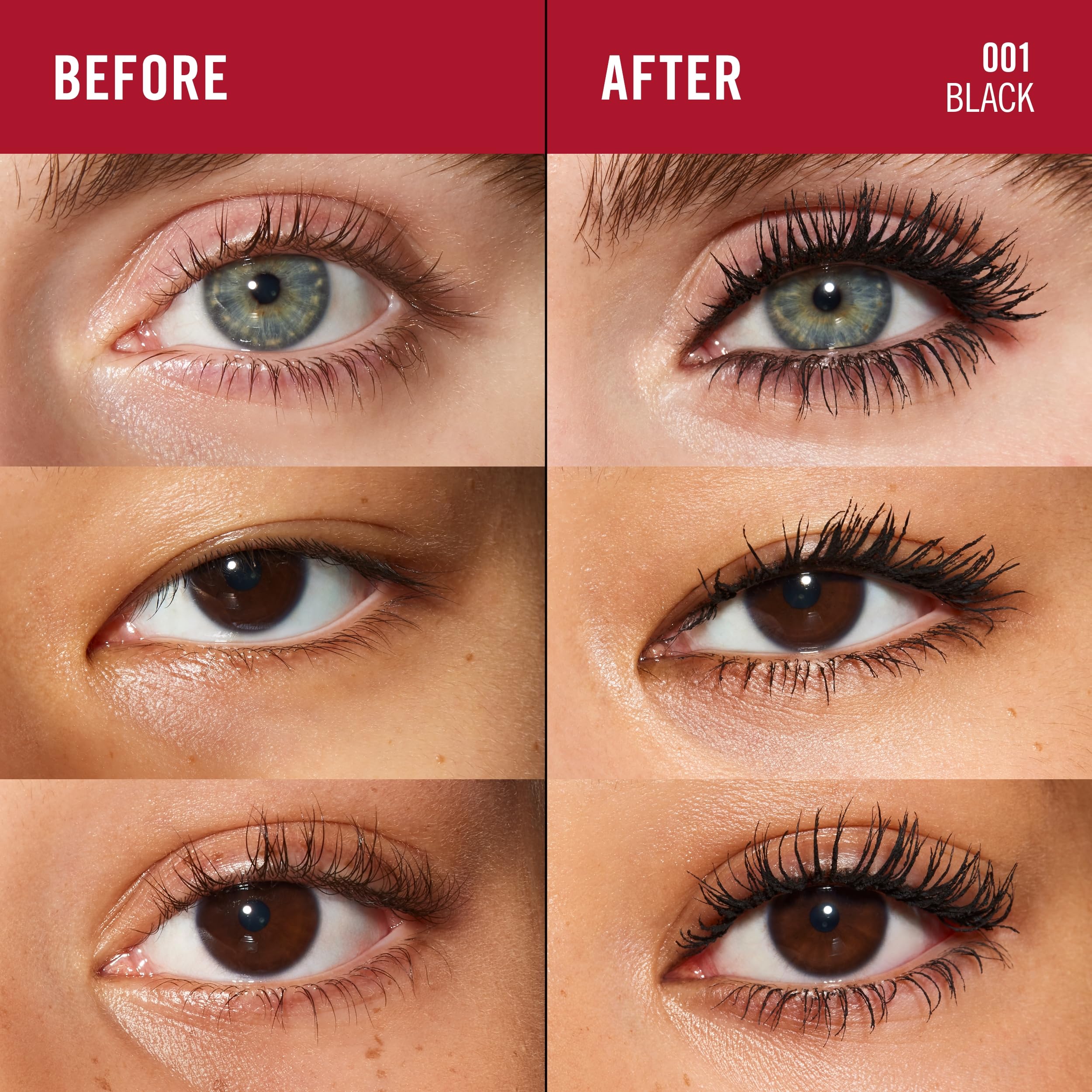 Rimmel Thrill Seeker Extreme Mascara, 001 Schwarz, Ultra-Volumen, Verlängert 3