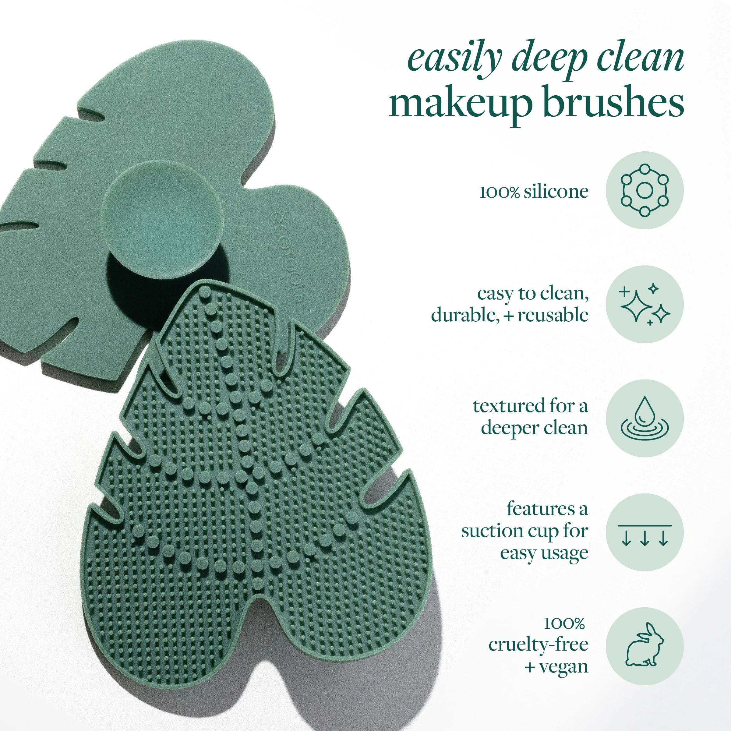 EcoTools Makeup Brush Cleansing Pad for Deep Cleaning Tools