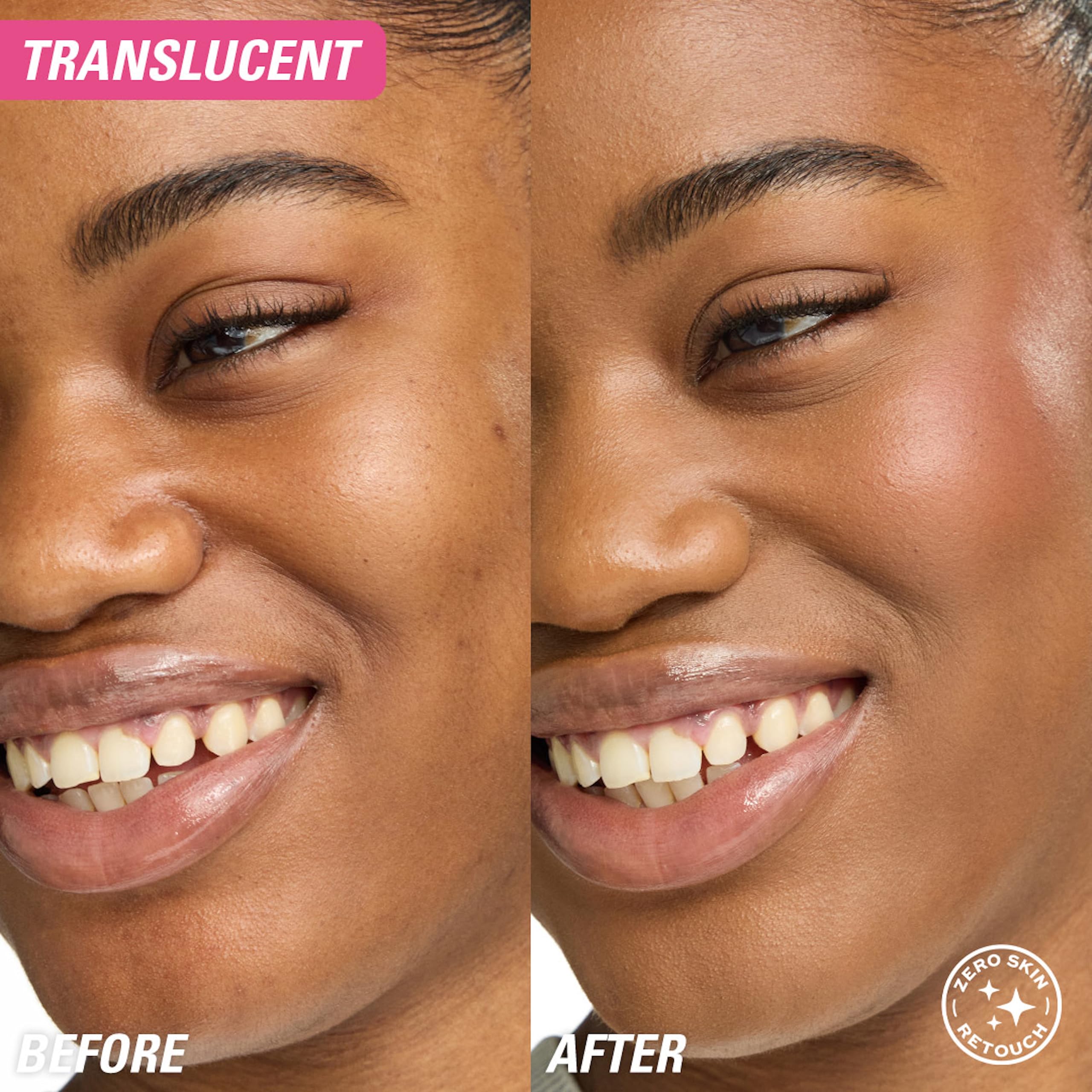 Revolution Loose Baking Powder Translucent - Vegan, Cruelty-Free Setting Powder for Luminous Finish 3