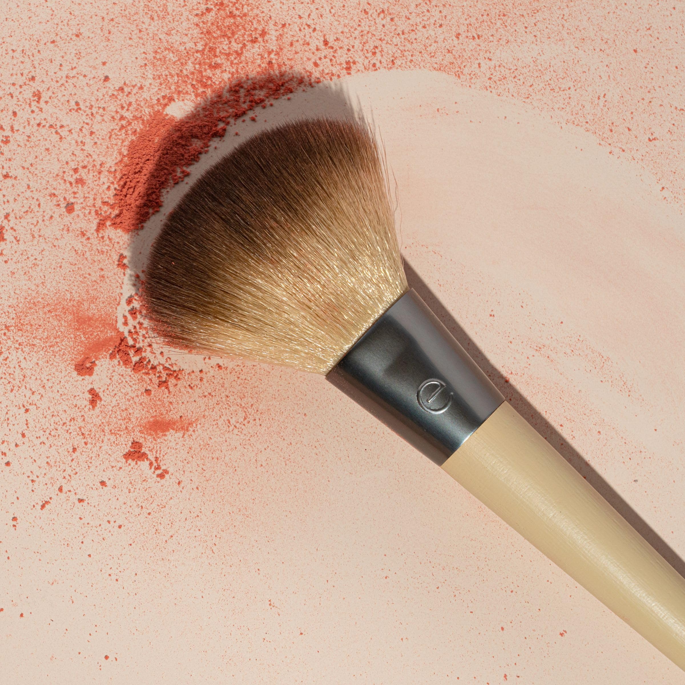 EcoTools Precision Blush Makeup Brush for Powder, Bronzer, Sculpted Cheek Application 3