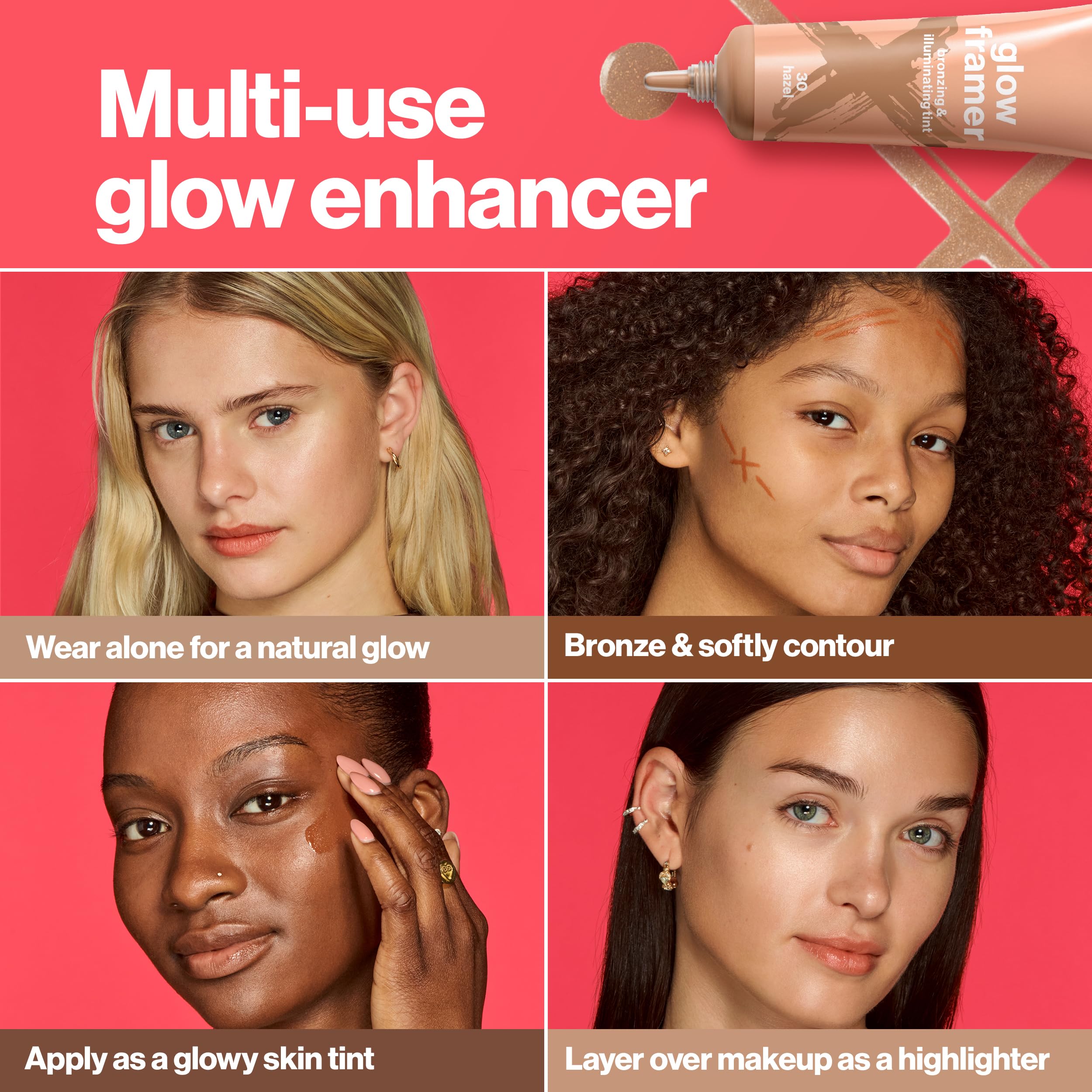 Max Factor Glow Framer Bronzing and Illuminating Tint, Shade 20 Honey 4