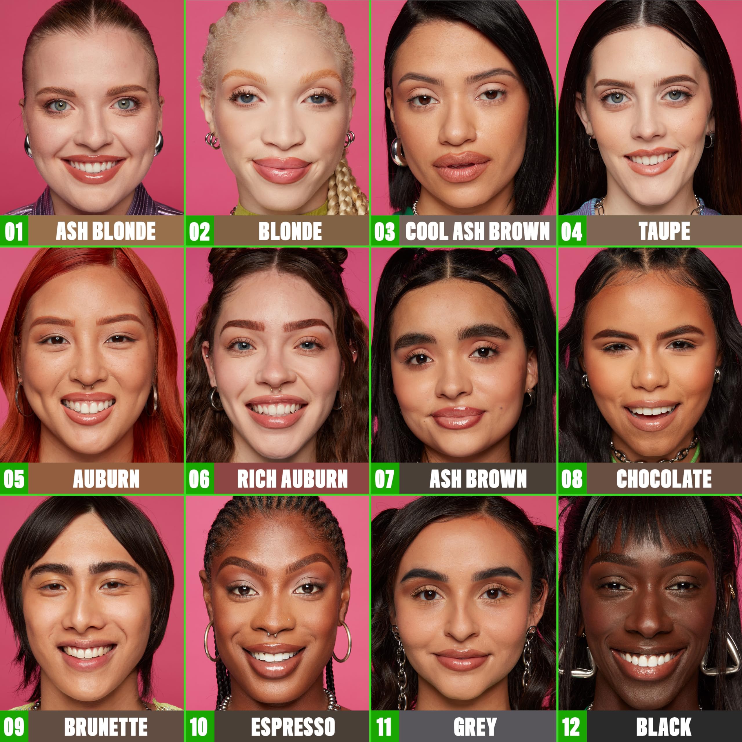 NYX Professional Makeup Blade & Shade Nano Brow Mechanical Pencil - Cool Ash Brown, 16HR Wear 8