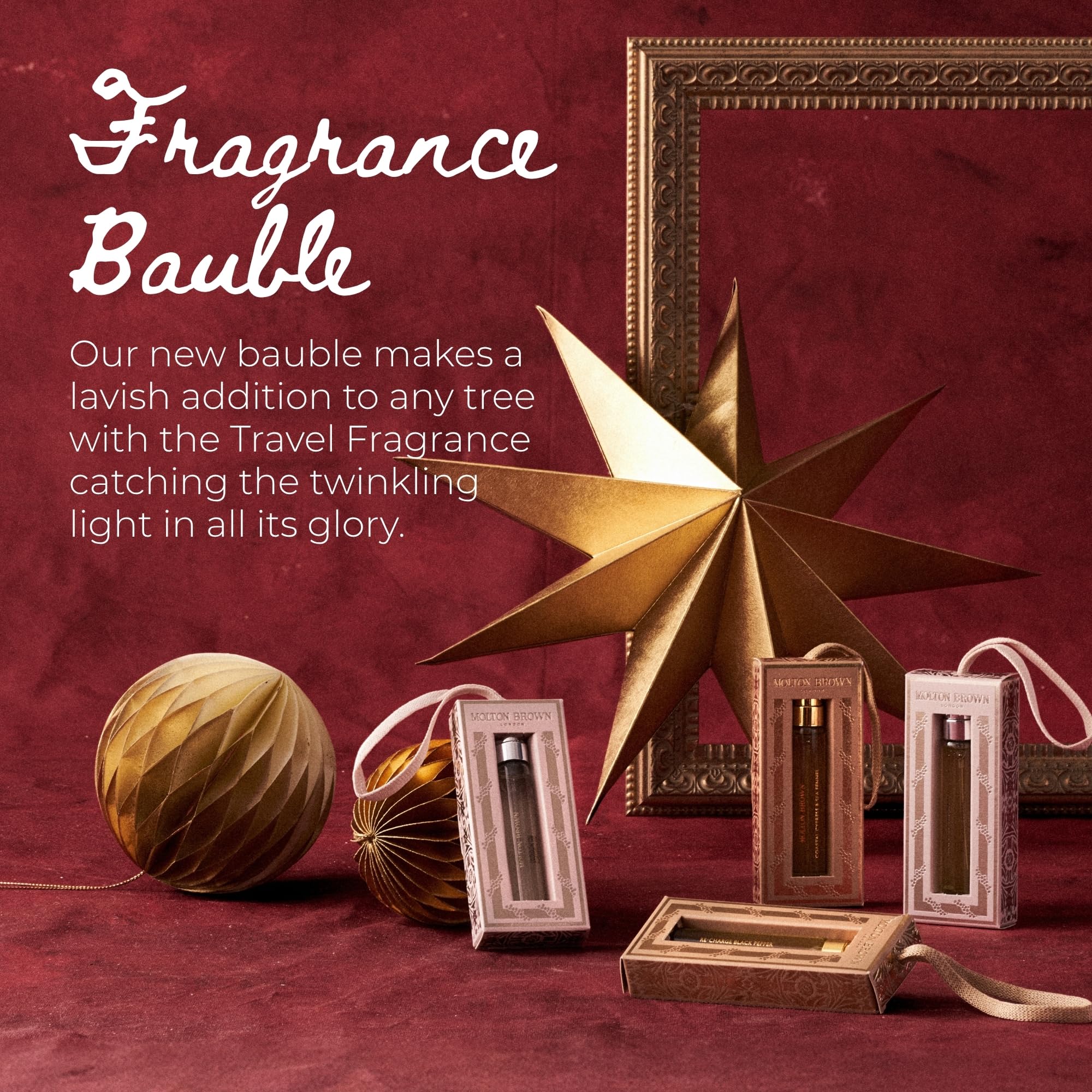 Molton Brown Fiery Pink Pepper Fragrance Bauble Gift Set 4