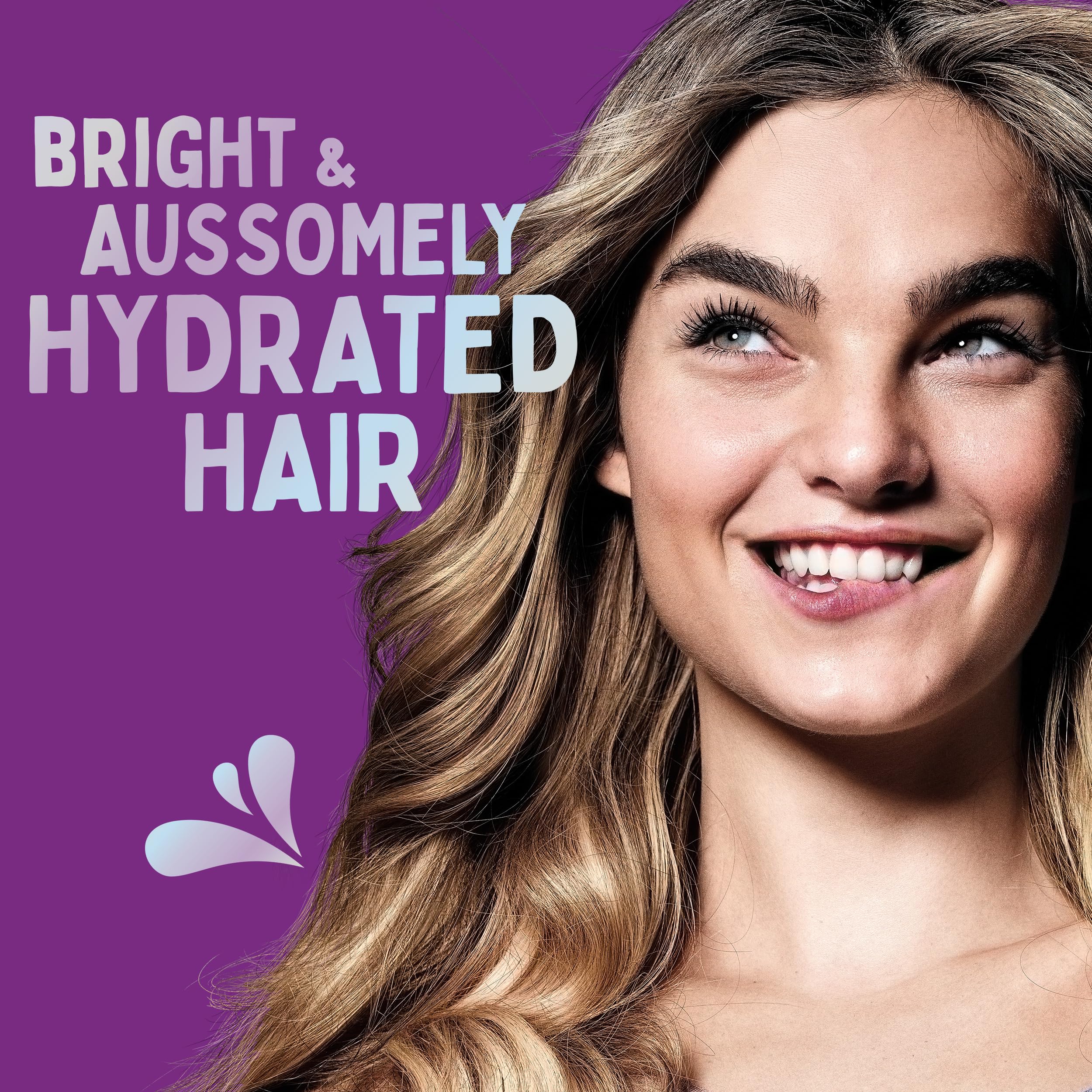 Aussie SOS Blonde and Hydrate Purple Shampoo 300ml für blondiertes und gesträhntes Haar 3