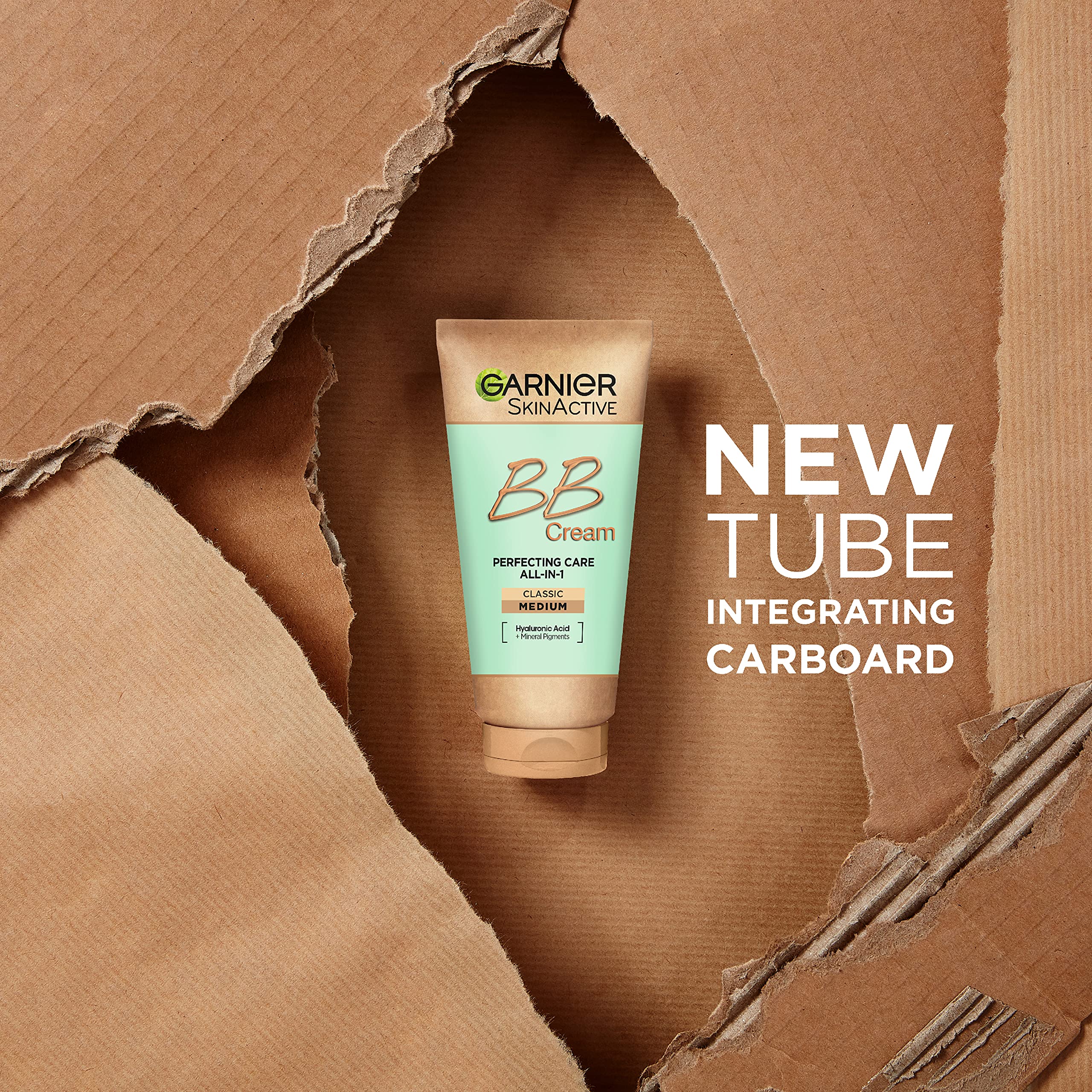Garnier SkinActive Classic Perfecting All-in-1 BB Cream, Farbton Classic Medium, getönte Feuchtigkeitscreme LSF 15, hellt den Teint auf und gleicht ihn aus, mit Hyaluronsäure, Aloe Vera und Mineralpigmenten, 50 ml, 1 Stück 9