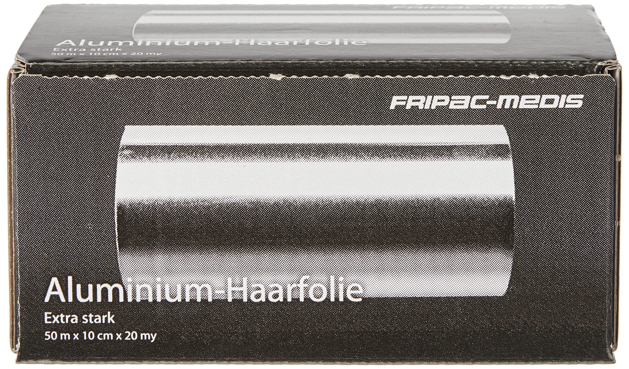 Fripac-Medis Professional Hairdresser's Aluminium Foil Roll, 50m x 10cm, Silver 3