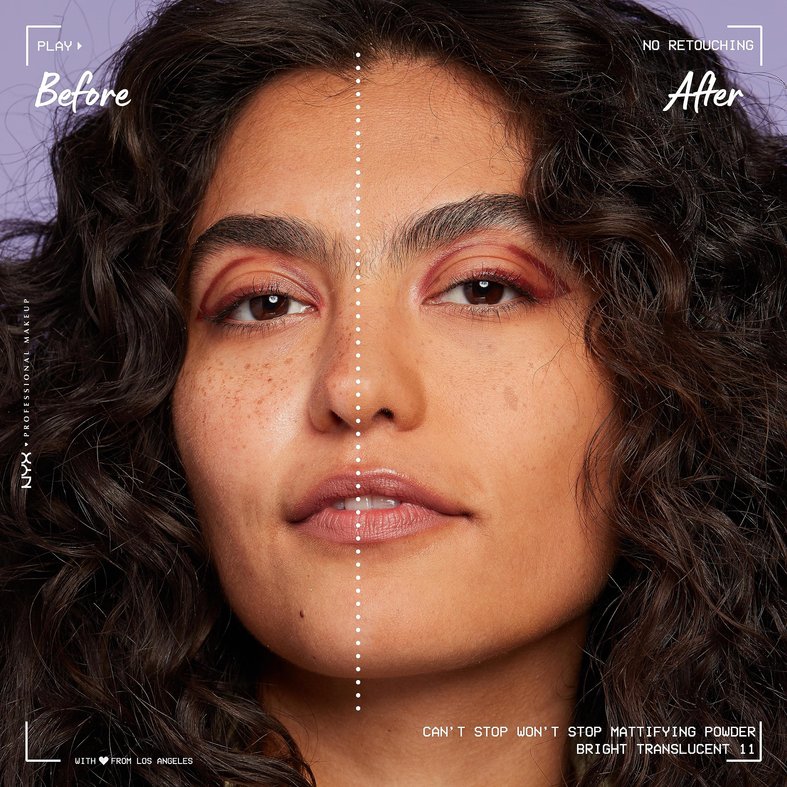 NYX Professional Makeup Can't Stop Won't Stop Mattifying Powder - Brightening Translucent 5